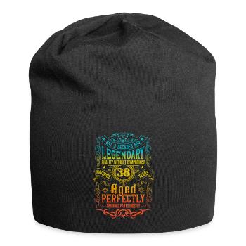 Vintage Légendaire - Vieilli parfaitement 38ème anniversaire - Bonnet en jersey - noir - Devant