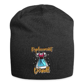 Trachtenshirt Ersatz Dirndl - Jersey-Beanie - Anthrazit - Vorne