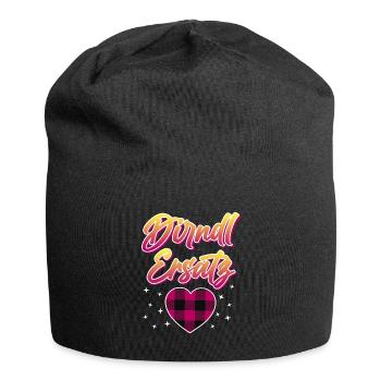 Dirndl Ersatz Trachtenshirt Bayern Trachten - Jersey-Beanie - Schwarz - Vorne