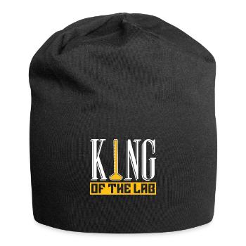 Lab Technician Lab King Science Gift - Jersey Beanie - black - Front