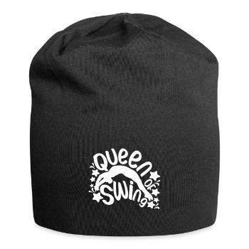 Queen Of Swing- Funny Gymnastics Gift Idea - Jersey-Beanie - Schwarz - Vorne
