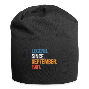 Légende depuis septembre 1991 Anniversaire - Bonnet en jersey - noir - Devant