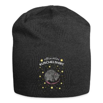 Offizielles Kuschelshirt Mäuse Mäusebesitzer Nager - Jersey-Beanie - Anthrazit - Vorne
