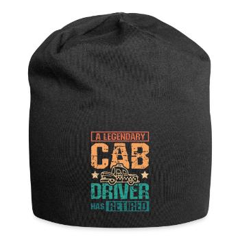 A legendary cab driver has retired - Jersey Beanie - black - Front