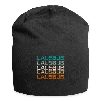 Vintage Lausbube Trachtenshirt Lausbub - Jersey-Beanie - Schwarz - Vorne