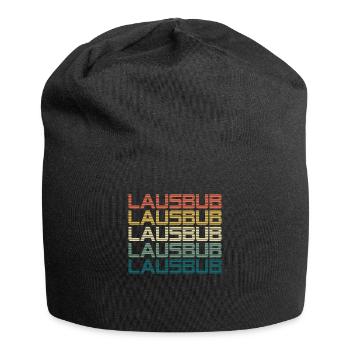 Vintage Lausbube Trachtenshirt Lausbub - Jersey-Beanie - Schwarz - Vorne