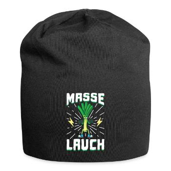 Lauch Kostüm Bodybuilding Satire Gym Jga - Jersey-Beanie - Schwarz - Vorne