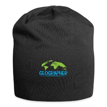 Geography Geography Profession Geography Student - Jersey Beanie - black - Front