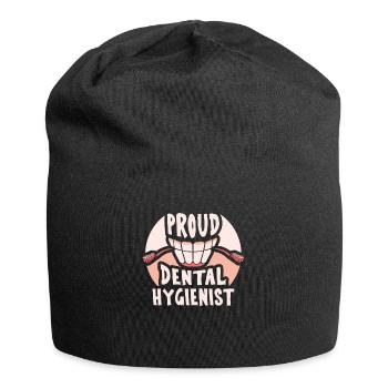 Proud Dental Hygienist Dental Hygiene Dentist - Jersey Beanie - black - Front