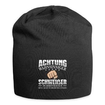 Schweißer - Jersey-Beanie - Schwarz - Vorne