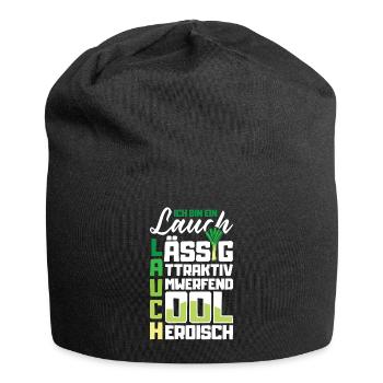 Lauch Kostüm Bodybuilding Satire Gym Jga - Jersey-Beanie - Schwarz - Vorne