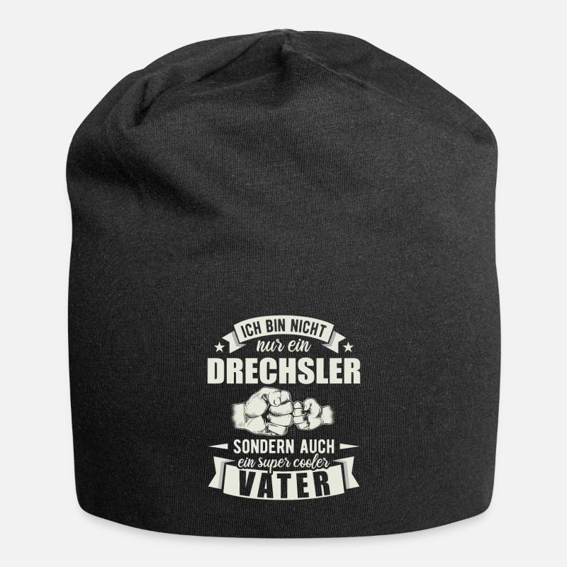 Drechsler - Jersey-Beanie - Schwarz