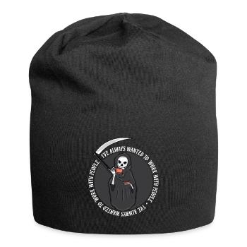 Café Grim Reaper - Bonnet en jersey - noir - Devant