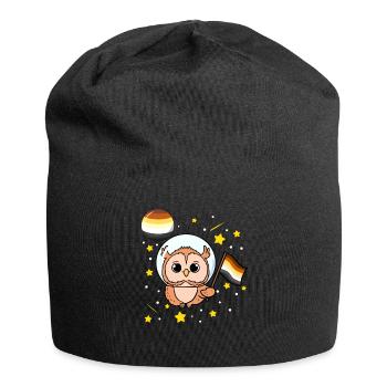Hibou dans l’espace Gay Bear Pride - Bonnet en jersey - noir - Devant