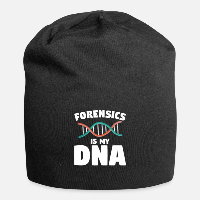 Forensic Is My DNA Forensic Investigator Détective - Bonnet en jersey - noir