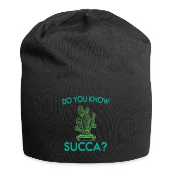 Connaître succa Green Plant Cactus Lovers - Bonnet en jersey - noir - Devant