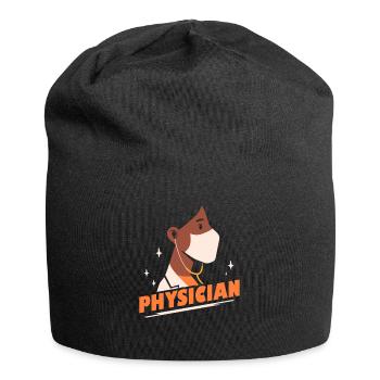 Doctor Doctor Doctor Medicine Doctor Profession - Jersey Beanie - black - Front