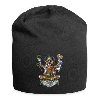Aztec Warrior Shaman - Jersey Beanie - black - Front