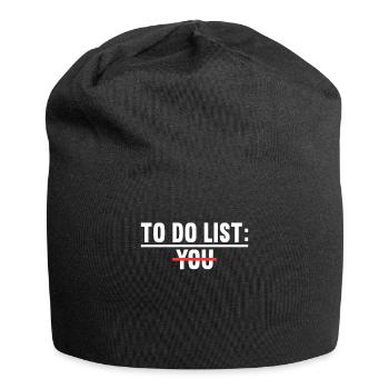 Mallorca Sauf Party Jersey To Do List You Malle - Bonnet en jersey - noir - Devant