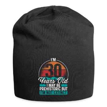 30 Birthday Idea Men Birthdays Funny 30 Year Old - Jersey-Beanie - Schwarz - Vorne