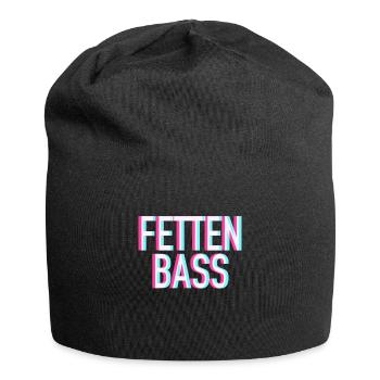 Fat Bass Raver Design - Bonnet en jersey - noir - Devant