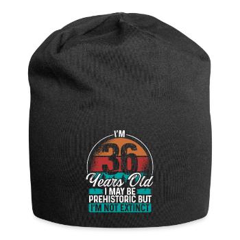 36 Idée d’anniversaire Hommes Anniversaires Drôle 36 ans - Bonnet en jersey - noir - Devant