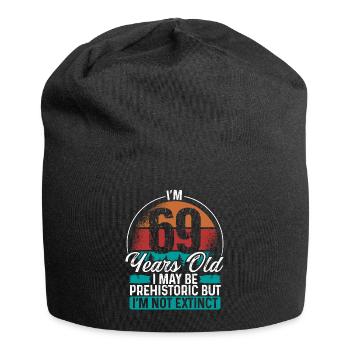 69 Birthday Idea Men Birthdays Funny 69 Year Old - Jersey Beanie - black - Front