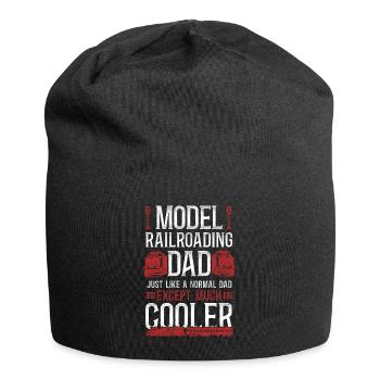Freight Diesel Train Driver - Jersey Beanie - black - Front