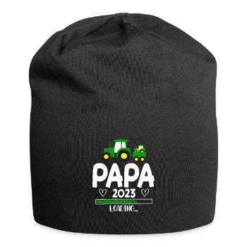 Papa 2023 Chargement - Bonnet en jersey - noir - Devant