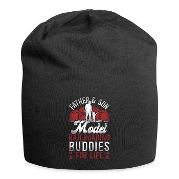 Freight Diesel Train Driver - Jersey Beanie - black - Front