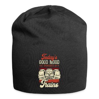 Freight Diesel Train Driver - Jersey Beanie - black - Front