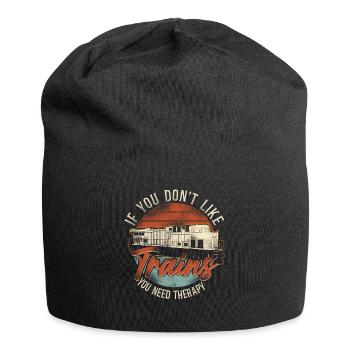 Freight Diesel Train Driver - Jersey Beanie - black - Front