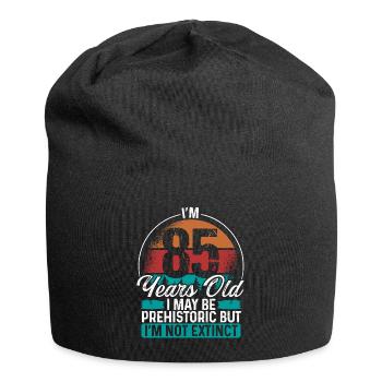 85 Birthday Idea Men Birthdays Funny 85 Year Old - Jersey Beanie - black - Front