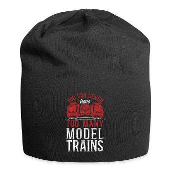 Freight Diesel Train Driver - Jersey Beanie - black - Front