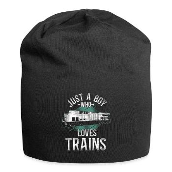 Freight Diesel Train Driver - Jersey Beanie - black - Front