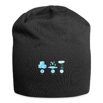 Physical state water - Jersey Beanie - black - Front