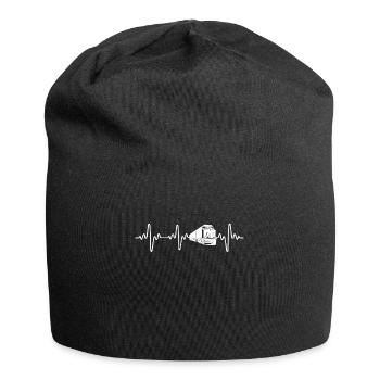 Freight Diesel Train Driver - Jersey Beanie - black - Front