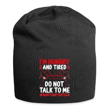 ER Nurse Appreciation Night Shift ER Nursing - Jersey Beanie - black - Front