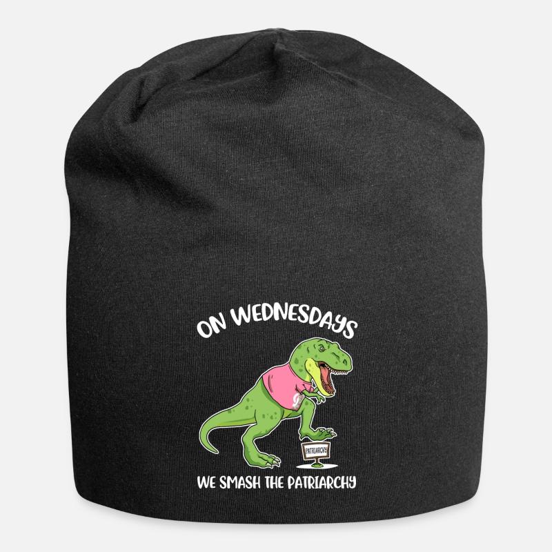 We Smash The Patriarchy Feminismus Geschenk - Jersey-Beanie - Schwarz