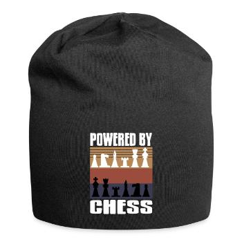 Retro Awesome Chess T-Shirt Present Gift - Jersey-Beanie - Schwarz - Vorne