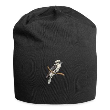 Kookaburra I Eisvogel Naturschutz für Ornithologe - Jersey-Beanie - Schwarz - Vorne