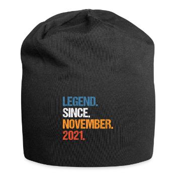 Legend Since November 2021 Birthday - Jersey Beanie - black - Front