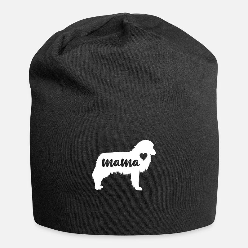 Australischer Schäferhund Hundebesitzer Geschenk - Jersey-Beanie - Schwarz
