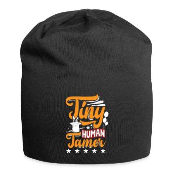 Circus Performer Tiny Human Tamer Funny - Jersey-Beanie - Schwarz - Vorne