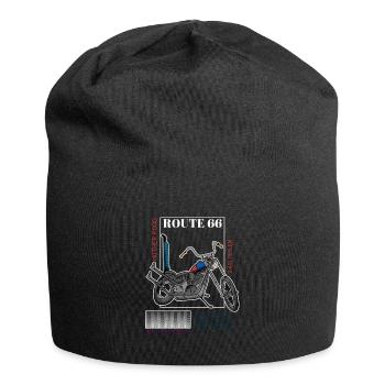 Motorcycle Route - Jersey Beanie - black - Front