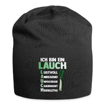 Lauch - Jersey-Beanie - Schwarz - Vorne