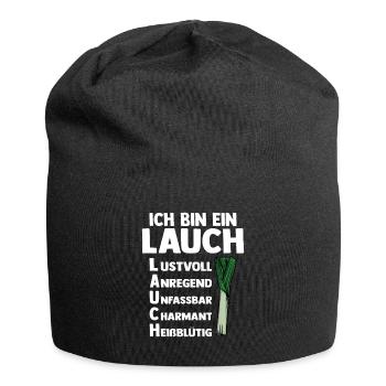 Lauch - Jersey-Beanie - Schwarz - Vorne