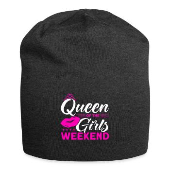 Maid of Honor Girls Evening Party Ladies Gift - Jersey Beanie - charcoal grey - Front
