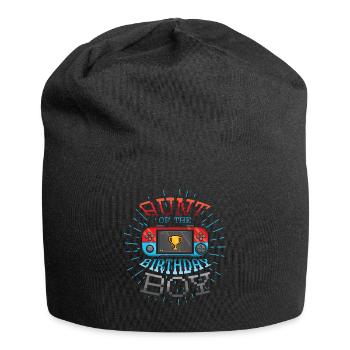 Tante du joueur Amateur de jeux vidéo Gamer - Bonnet en jersey - noir - Devant