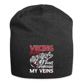 Norse Viking Mythology Design for Viking Warriors - Jersey-Beanie - Anthrazit - Vorne